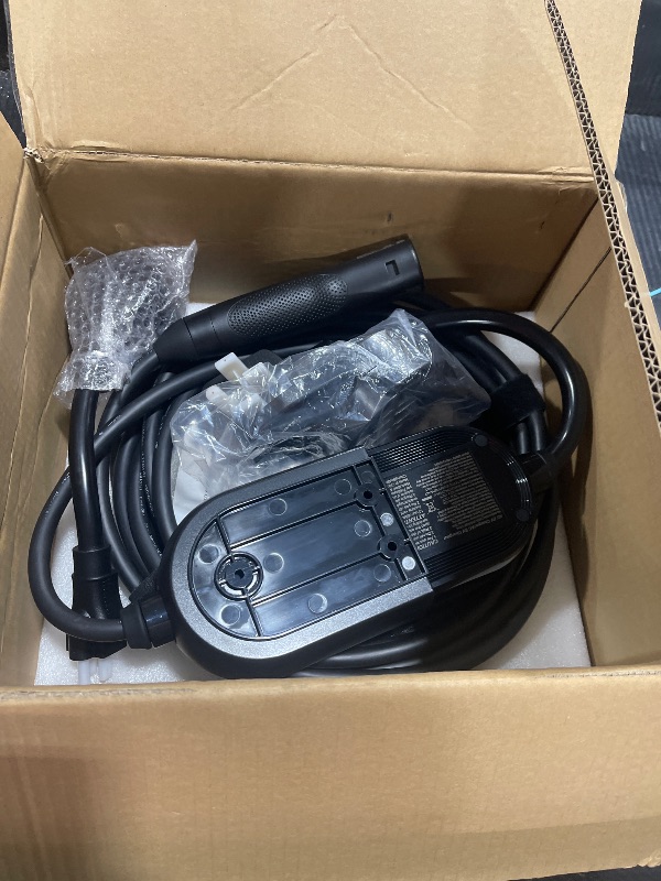 Photo 1 of AIMILER Level 2 Tesla Charger(Wireless WiFi APP), 240V, 32 Amp, NEMA 14-50 Plug, 25ft Cord - Portable/Home NACS Connector Electric Car(EV) Charger for Tesla - Compatible with Tesla Model X/Y/3/S'