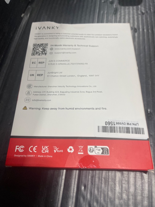 Photo 1 of IVANKY 8K DisplayPort Cable 1.4, VESA Certified DP Cable 6.6ft (8K@60Hz, 4K@144Hz, 2K@240Hz)HBR3 Support 32.4Gbps, HDR, HDCP 2.2, FreeSync G-Sync, Braided Display Port for Gaming Monitor, Graphics, PC