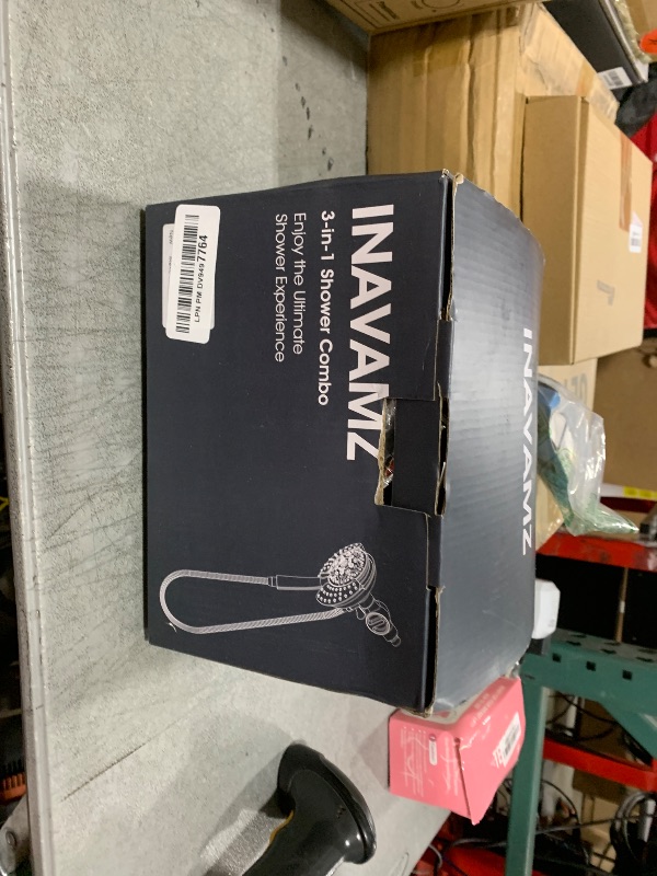 Photo 1 of INAVAMZ 2-in-1 Filtered Shower Head with Handheld: Dual Shower Heads with Rain Shower & Handheld Shower Head, 10-Mode Detachable Shower Head with Massage Spray, Shower Trim Systems