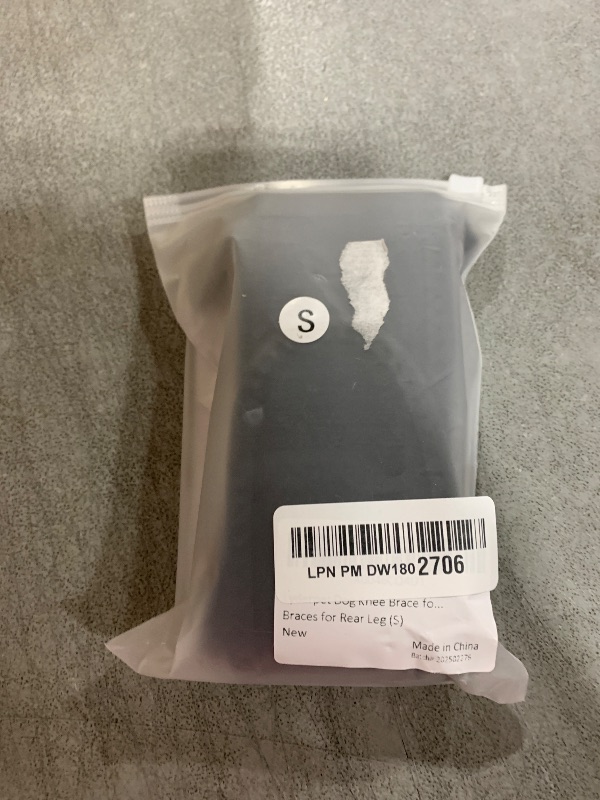Photo 1 of Lyderpet Dog Leg Braces for Back Leg for Support, Dog ACL Brace Hind Leg, Cruciate Ligament Knee Brace for Dogs Rear Leg with Torn ACL, Metal Side Stabilizers Keep The Joint Warm and Stable Small