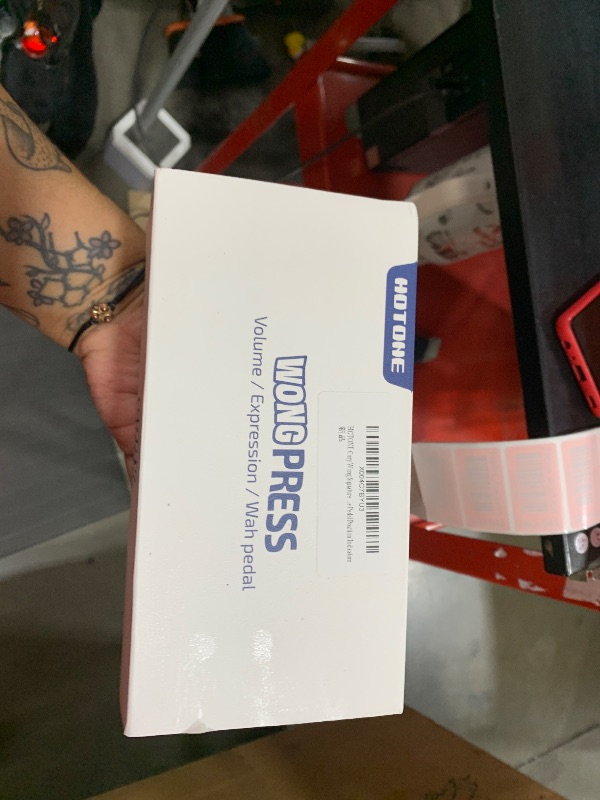 Photo 1 of HOTONE Cory Wong Signature Press Pedal 4 in 1 Switchable Wah & Active Volume & Passive Expression with Visible Pedal Position Indicators (Included 1 PCS Additional 15 CM TS Cable by VOLKTONE)
