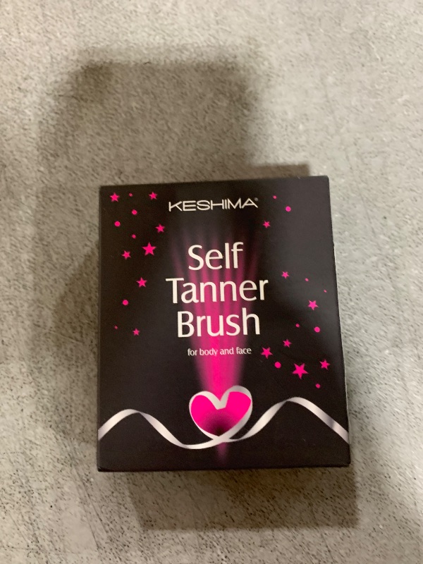 Photo 1 of Keshima Self Tanner Brush, Large Tanning Brush for Face and Body, Kabuki Tan Applicator for Smooth and Even Coverage