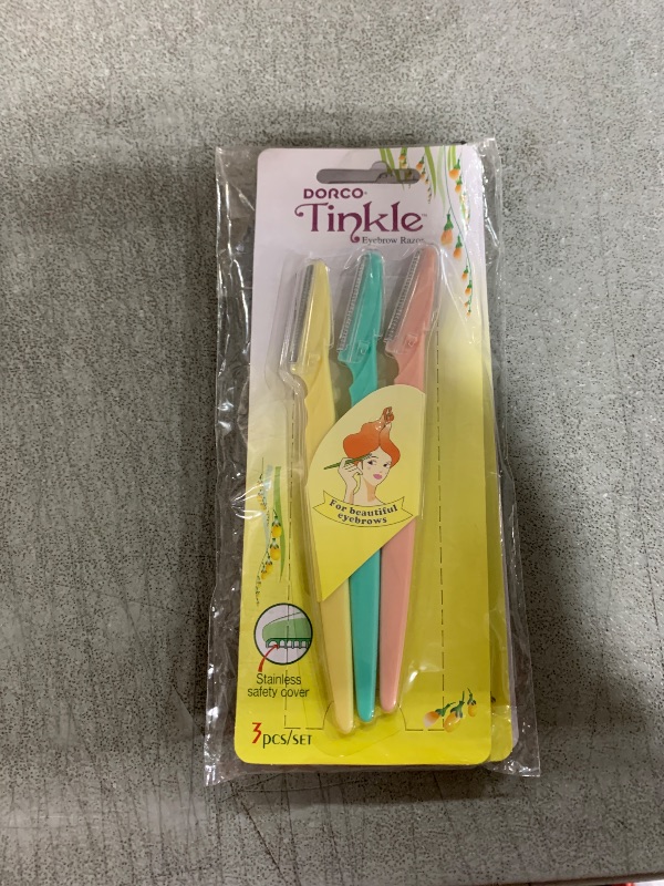 Photo 1 of Tinkle Dorco Eyebrow Razors for Women, (4 Packs of 3) Dermaplane Razors, Eyebrow Trimmer Dermaplaning Tool for Safe and Easy, Mother's Day Gifts, Teacher's Appreciation