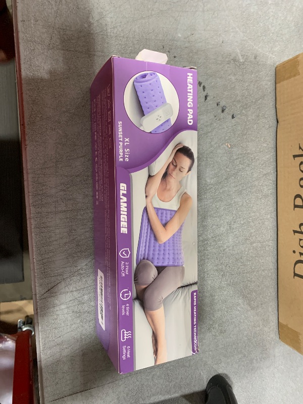 Photo 1 of Heating Pad for Back Pain Cramps Relief - Electric Heating Pad for Neck/Shoulder/Muscle Pain - 6 Heat Settings, Auto Off, Moist Heat Options, Machine Washable, Mothers Day Gifts for Mom, Women - XL