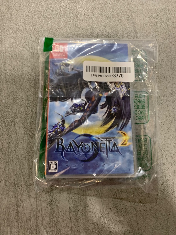 Photo 1 of Bayonetta 2 NINTENDO SWITCH JAPANESE IMPORT REGION FREE