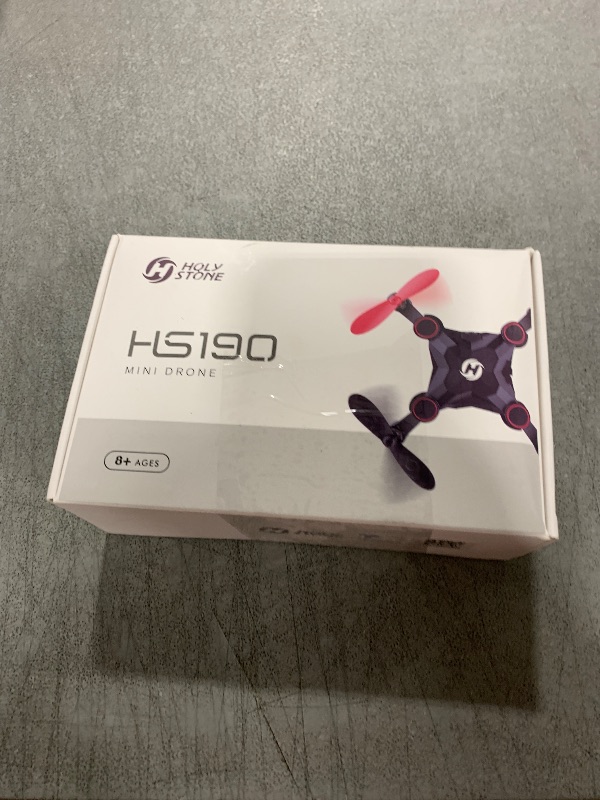 Photo 1 of Holy Stone HS190 Foldable Mini Nano RC Drone for Kids Gift Portable Pocket Quadcopter with Altitude Hold 3D Flips and Headless Mode Easy to Fly for Beginners