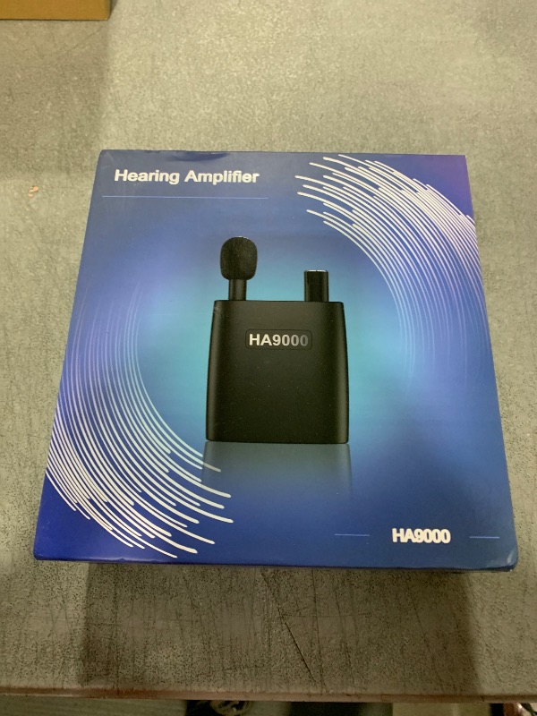 Photo 1 of Personal Sound Amplifier PSAP the Latest Gen Model HA9000, Rechargeable Hearing Aid Device Hearing Amplifier with Headphones, Detachable Microphone, Type-C Charging for Seniors, Adults, Elderly