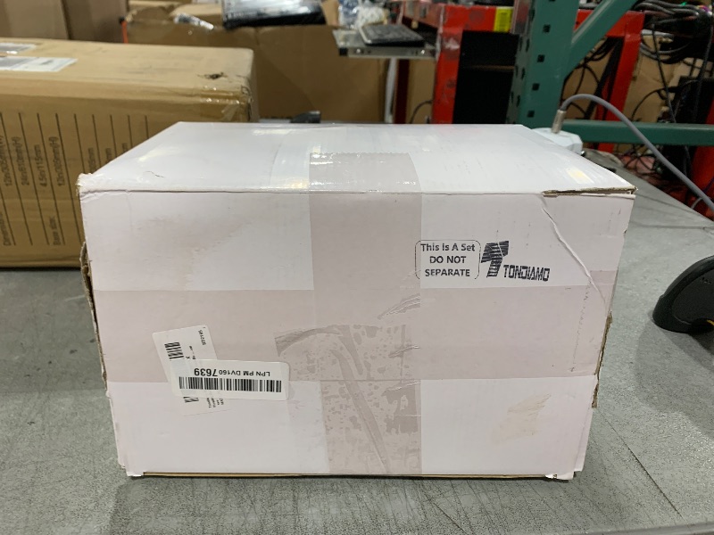 Photo 1 of Tondiamo Backwater Valve Drain Backflow Preventer Valve Prevent Sewage and Rainwater from Flowing Back(White PVC,4 Inch)