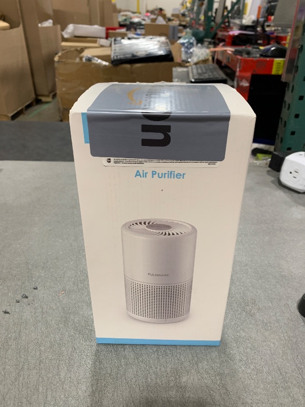 Photo 1 of Air Purifiers for Bedroom, FULMINARE H13 True HEPA Air Filter, Quiet Air Cleaner With Night Light,Portable Small Air Purifier for Home, Office, Living Room