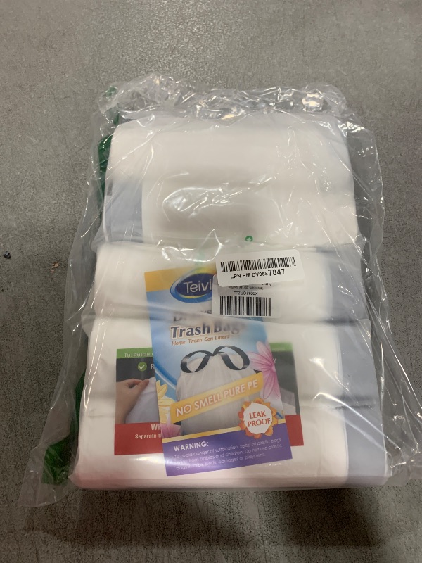 Photo 1 of Drawstring Trash Bags No Smell Pure PE Leak Proof 10 gallon 