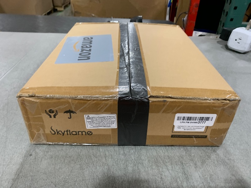 Photo 1 of Skyflame Rotisserie Trays with Shish-Kebab Skewer Set, 2 in 1 Stainless Steel BBQ Rotisserie Kit Including Rotating Basket and Skewers, Fits for 3/8" & 5/16" Square, 1/2" & 3/8" Hexagon Spit Rods