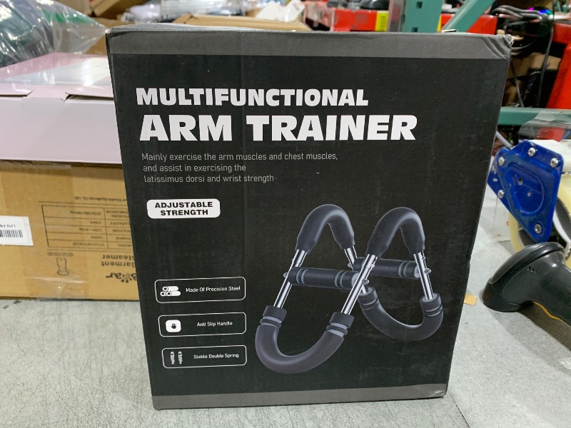 Photo 1 of DERACY Twister Arm Trainer, Forearm Strengthener, Chest Workout Equipment, Adjustable Resistance Arm Exerciser, Portable Home Gym Fitness Equipment