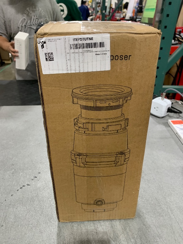 Photo 1 of ITEFDTUTNE 1/2 HP Garbage Disposal, 3000RPM Food Disposal, 1.1L Sink Garbage Disposal Low Noise Garbage Disposer for Kitchen