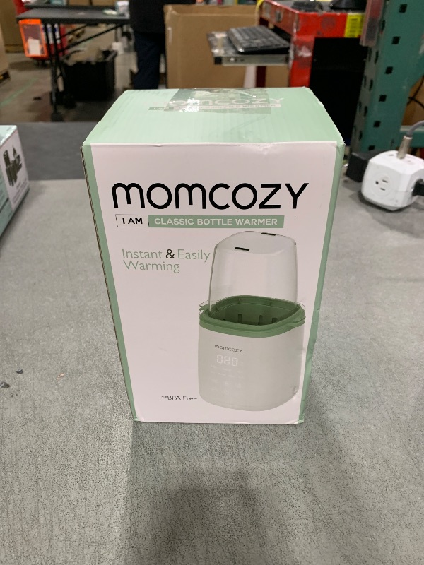 Photo 1 of Momcozy Bottle Warmer, Fast Bottle Warmers for All Bottles with Timer, Accurate Temperature Control and Automatic Shut-Off, Multifunctional Bottle Warmer for Breastmilk