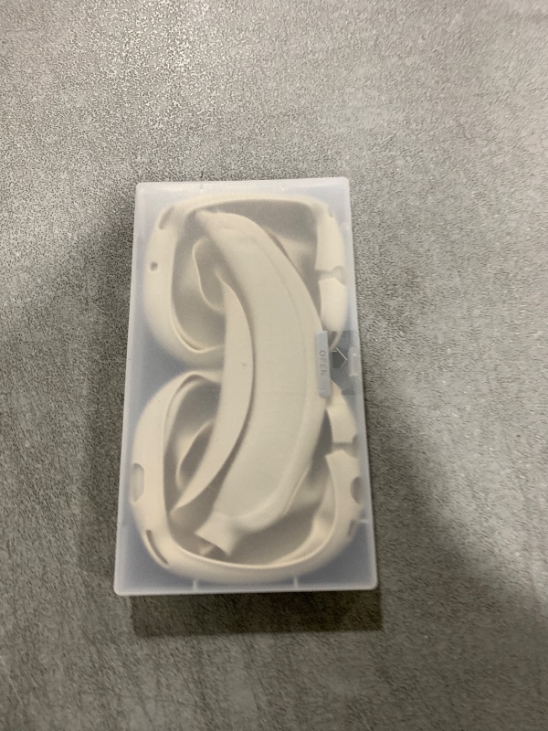 Photo 1 of [4 in 1] Case for Airpods Max Headphones, Ear Pad Case Covers/Ear Cups Covers/Headband Cover for AirPods Max (2024/2020)(USB-C/Lightning), Accessories Silicone Cover for Apple Airpod Max, (Stone)