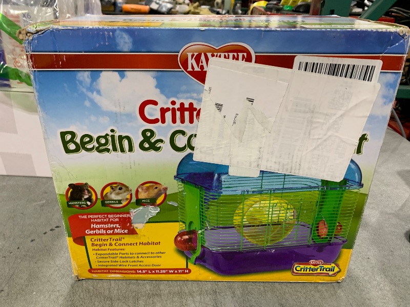 Photo 1 of Kaytee CritterTrail Begin & Connect Habitat for Pet Mice, Dwarf Hamsters, Hamsters, or Gerbils