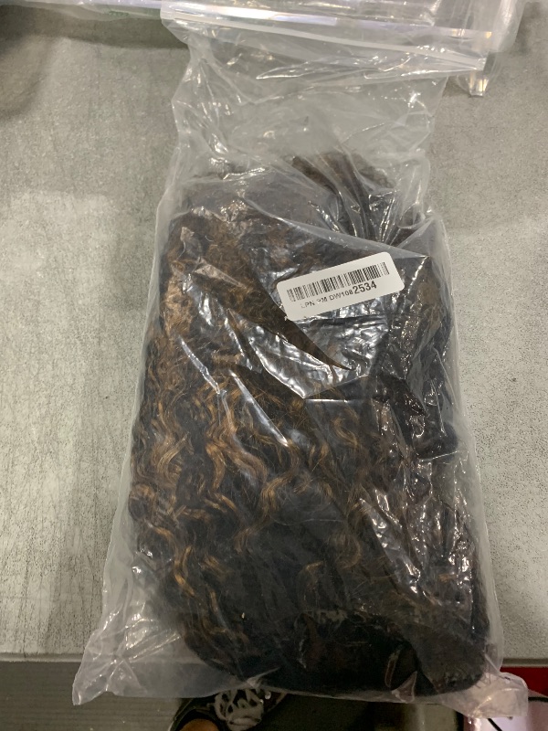 Photo 1 of Amznlady Curly V Part Wig Human Hair Brazilian Virgin Human Hair Wigs for Black Women Upgrade U Part Wig Glueless Full Head Clip In Half Wig V Shape Wig No Leave Out (16 Inch, #FB30)