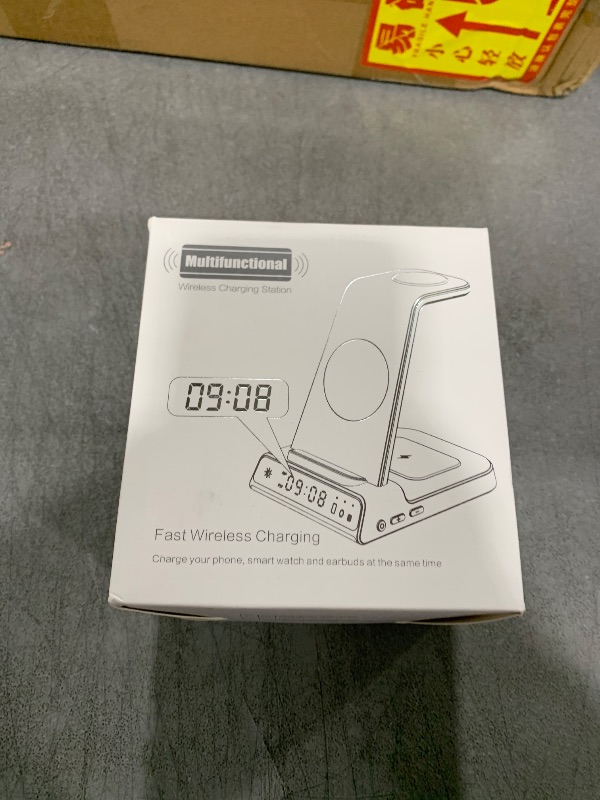 Photo 1 of Wireless Charger for Samsung, 3 in 1 Wireless Charging Station for Samsung Galaxy S25 Ultra/S24 Ultra/S23/S22/Note 20/Z Flip 6/Fold 6, Charger for Samsung Galaxy Watch Ultra/7/6/5, Galaxy Buds 3/3 Pro