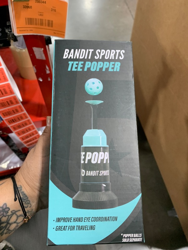 Photo 1 of Bandit Sports Baseball Training Mini Tee Popper, Hitting Tee for Perfect Swings, Batting Machine for Practicing Hitting Without a Pitcher (Popper Balls Not Included)