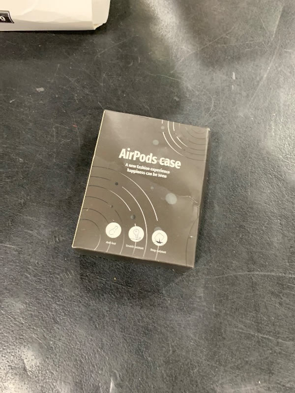 Photo 1 of RFUNGUANGO for AirPods 4th Generation Case, Compatible with AirPods 4th Generation Case (2024), Military-Grade Drop Protection, Comes with Cleaning Kit, Comes with Phone Holder Function -Black