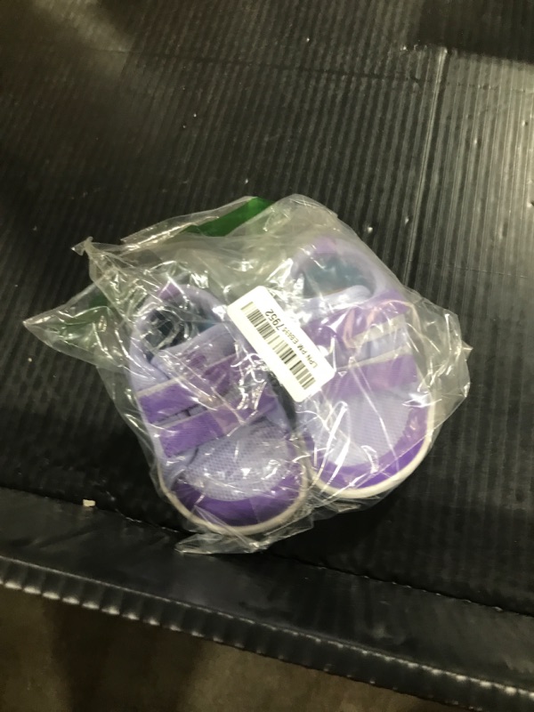 Photo 1 of WHITIN Toddler Boys Girls Barefoot Shoes Wide Width Toe Box Minimalist Sneakers Size 6 Kid Sports School Play Flexible Athletic Comfy Walking Gym Purple 23