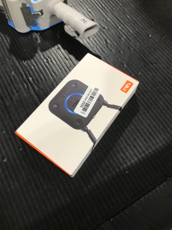 Photo 1 of 1Mii B06TX Bluetooth 5.2 Transmitter for TV to Wireless Headphone/Speaker, Bluetooth Adapter for TV w/Volume Control, AUX/RCA/Optical/Coaxial Audio Inputs, Plug n Play, aptX Low Latency & HD
