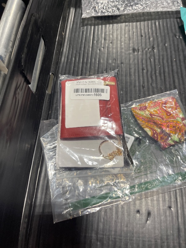 Photo 1 of Gostwo Womens Wallet RFID Blocking Small Wallets Woman Credit Card Holder Trifold Ladies Wallets with Coins Zipper Pocket(Red)