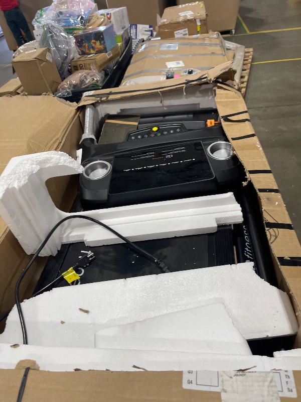 Photo 1 of Treadmills for Home Use, Walking Pad Treadmill with Incline, Auto Foldable Treadmills for Home, 8.0 MPH Running Treadmill with Bluetooth Enabled, 300 lbs User Capacity