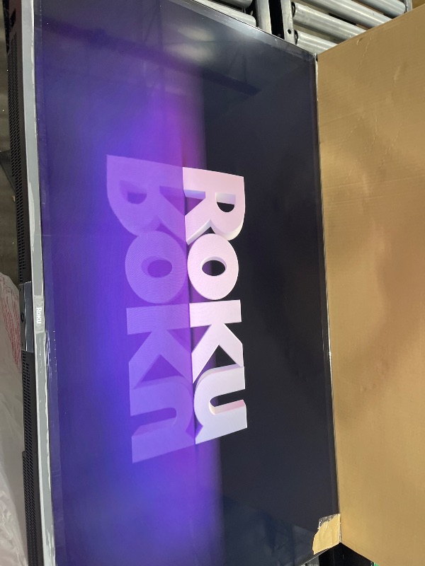 Photo 1 of Roku Smart TV – 55-Inch Plus Series 4K QLED RokuTV with Roku Voice Remote Pro, Dolby Vision, Striking 4K Resolution, Automatic Brightness, & Seamless Streaming – Live Local News & Sports