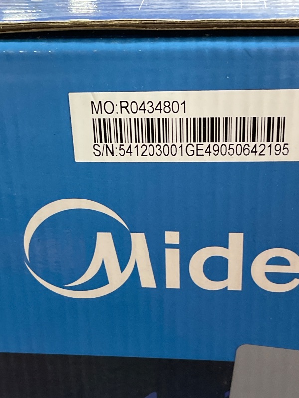 Photo 1 of Midea 12,000 BTU U Shaped Smart Inverter Window Air Conditioner, Cools up to 550 Sq. Ft.,Ultra Quiet with Open Window Flexibility, Works with Alexa/Google Assistant, 35% Energy Savings, Remote Control