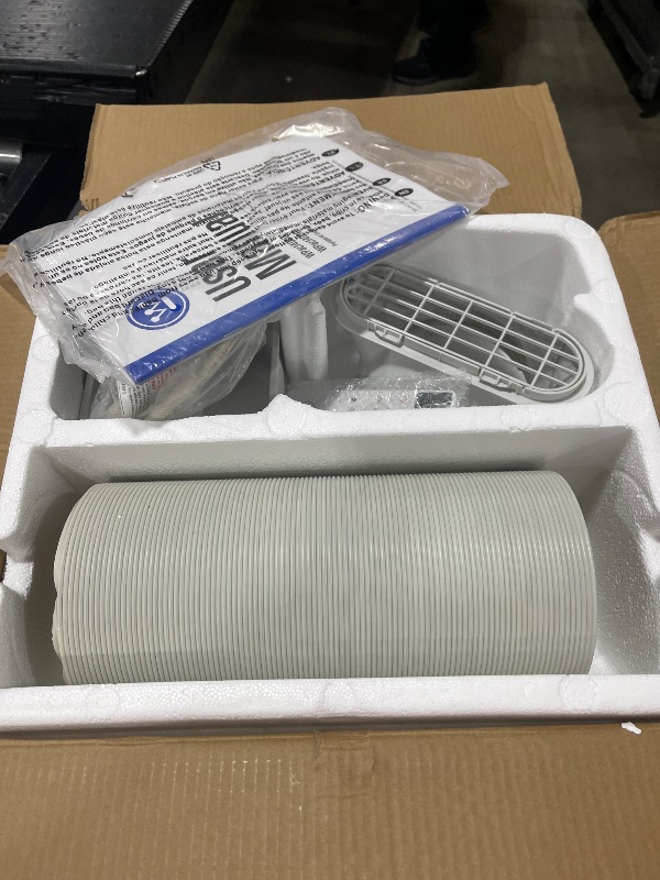 Photo 1 of Westinghouse 14,000 BTU Air Conditioner Portable For Rooms Up To 700 Square Feet, Portable AC with Home Dehumidifier, Smart App, 3-Speed Fan, Programmable Timer, Remote Control, Window Kit, White