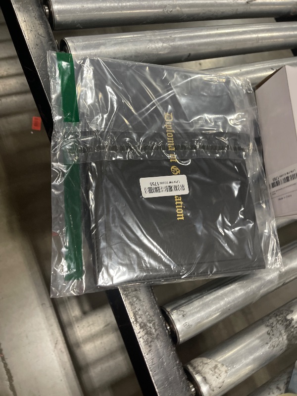 Photo 1 of SUNEE Imprinted Diploma Cover 8.5''x 11'' Leatherette Padded Diploma Holder Graduation Certificate Covers Letter Size (Black)