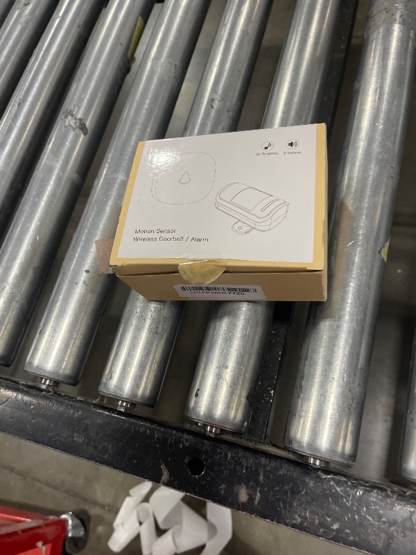 Photo 1 of Motion Sensor Door Chime, METAK Wireless Motion Detector Alarm Indoor for Business When Entering/Home Doorway/Store Entrance/Garage Security, Pet/Elderly/Dementia Monitoring Buzzer,PIR Door Entry Bell