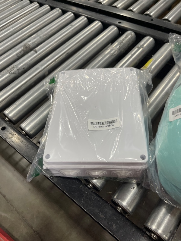Photo 1 of LeMotech Junction Box, ABS Plastic IP65 Waterproof and Dustproof, Universal Electrical Enclosure, Outdoor and Indoor Project Box 10 x 7.9 x 3.1 inch (255 x 200 x 80 mm)