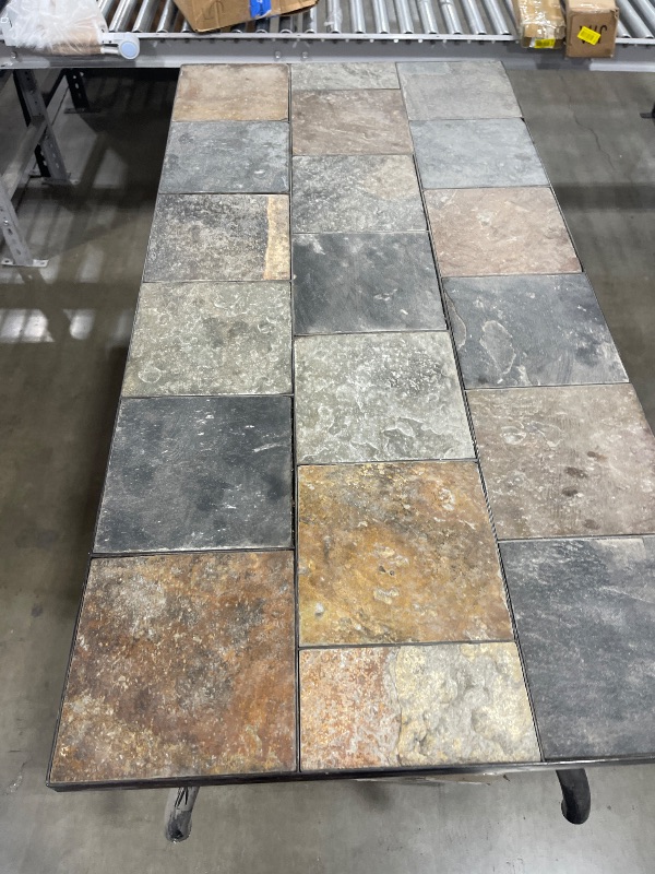 Photo 1 of tile patio table    (table only)