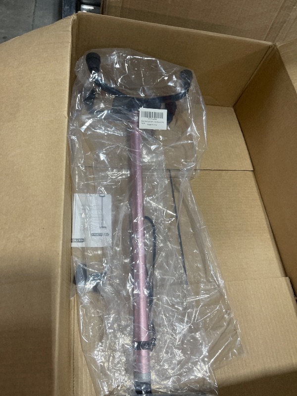 Photo 1 of BeneCane Quad Cane Walking Cane with Two Led Lights with Big Base T Handle?Lightweight Adjustable Walking Stick Four Pronged Sturdy for Men and Women (Pink)