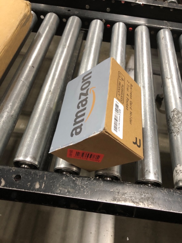 Photo 1 of Business Card Holder Vertical Business Card Display for Desk 4 Slot Acrylic Cards Stand for Women and Men (4 Slot Vertical)