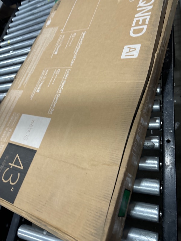 Photo 1 of LG 43-Inch Class QNED80T Series LED Smart TV 4K Processor Flat Screen with Magic Remote AI-Powered with Alexa Built-in (43QNED80TUC, 2024)