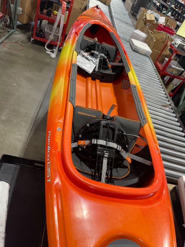 Photo 1 of Wilderness Systems Pamlico 135 | Sit Inside Recreational Kayak | Tandem Kayak | 13' 6" | Mango   (boat only)