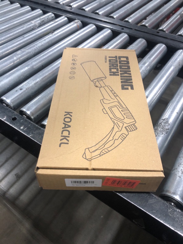 Photo 1 of KOACKL Powerful Propane Torch Head, Campfire Starter, Charcoal Lighter, Welding Torch Head by MAPP, MAP/PRO, for Searing Steak, Soldering, Brazing, Stripping Paint(Tank Not Included)