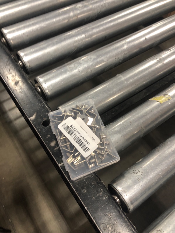 Photo 1 of 5mm Shelf Support Peg?Support Cabinet Shelf Pins?Shelf Bracket Pegs with Hole?L-Shaped Nickel Plated Furniture Replacement Peg for Bookcase Kitchen Closet Shelf Shelves Furniture Cabinet