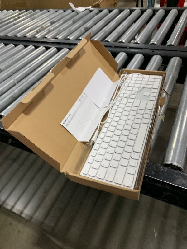 Photo 1 of wired usb keyboard for mac os 