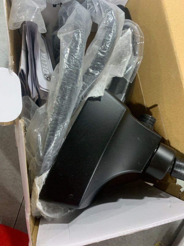 Photo 1 of Delta 58474-BL25 Universal Hand Shower, 2.5 GPM Water Flow, Matte Black