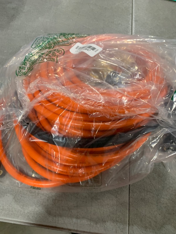 Photo 1 of SEPLY Pressure Washer Hose 50FT, 3700 PSI Super Flexible 1/4" M22 Power Washer Hose, Advanced Hose fit Powerful Power Washer, With 3/8" Quick Connect Kit and Heat Resistant Tube(Orange)