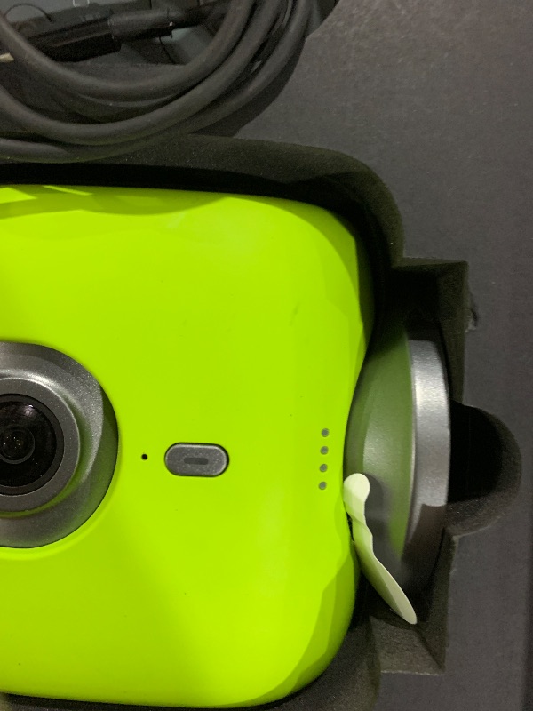 Photo 1 of XbotGo Chameleon AI Auto Sports Action Camera - 4K 60FPS Soccer Camera and Basketball Tracking Camera for Team Sports, Live Streaming, No Subscription, Works with iOS & Android (Lemon Green)