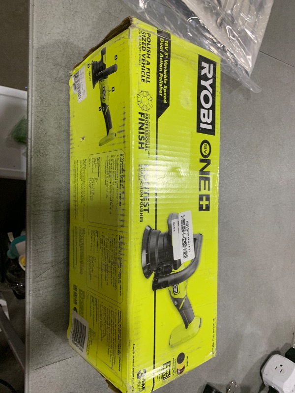 Photo 1 of RYOBI 18V ONE+ 5" Variable Speed Dual Action Polisher