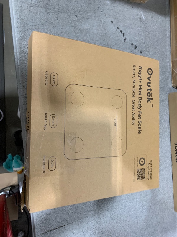Photo 1 of Ovutek Smart Scale for Body Weight, Digital Bathroom Scale BMI Weighing Body Fat Scale, Accurate Body Composition Scale Monitor for People's Health with Smartphone App, Compact Size, 400lb