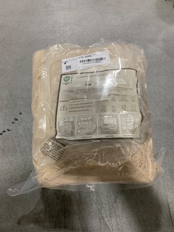 Photo 1 of OLANLY 2x4 Machine Washable Runner Rugs for Hallway, Soft Fluffy Shaggy Bedside Rugs for Bedroom, Living Room, Indoor Floor Carpet for Kids Girls and Boys, Nursery Rooms, Home Decor Aesthetic, Beige