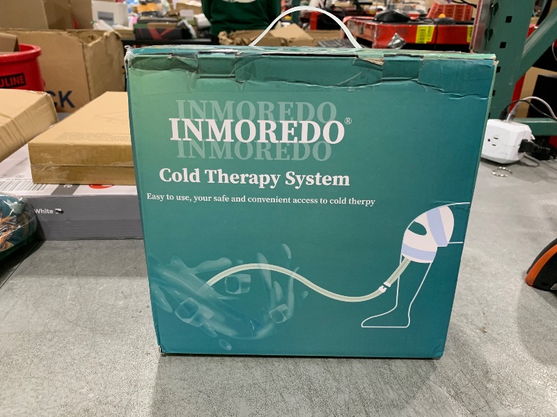 Photo 1 of Inmoredo Cold Therapy System Ice Machine System for ACL Knee Surgery Recovery - Quiet Pump, Flexible Kit, Portable, Knee Ice Machine, Ideal for Sports Injuries, Pains, Strain & Stiffness, Sprain