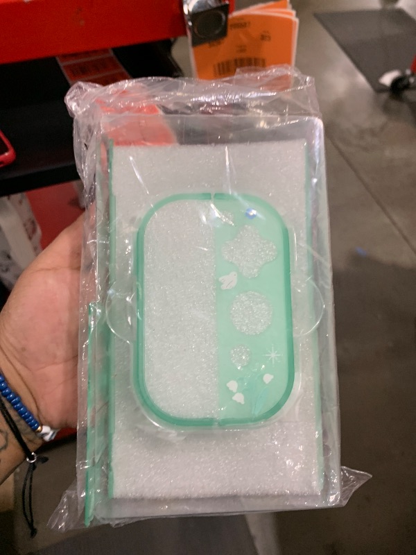 Photo 1 of GeekShare Protective Case for Switch OLED, Hard PC Protective Shell Slim Cover Case Compatible with Nintendo Switch OLED and Joy Con - Lily of The Valley